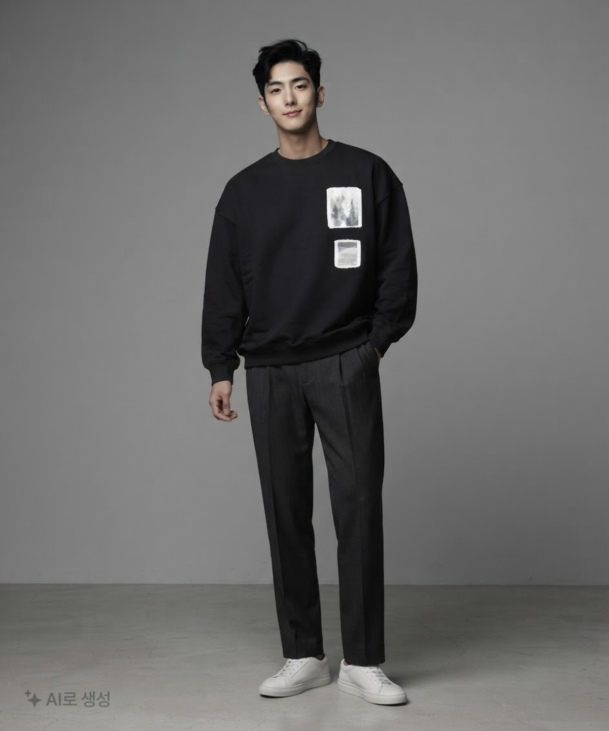 에이치앤엠(H&M) 맨투맨/스웨트셔츠 M
