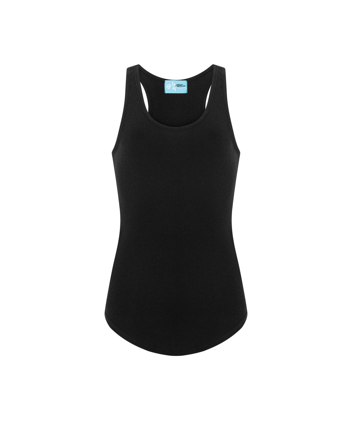 플리즈노팔로우(PLEASENOFOLLOW) Beni Racerback Sleeveless Top (Black)
