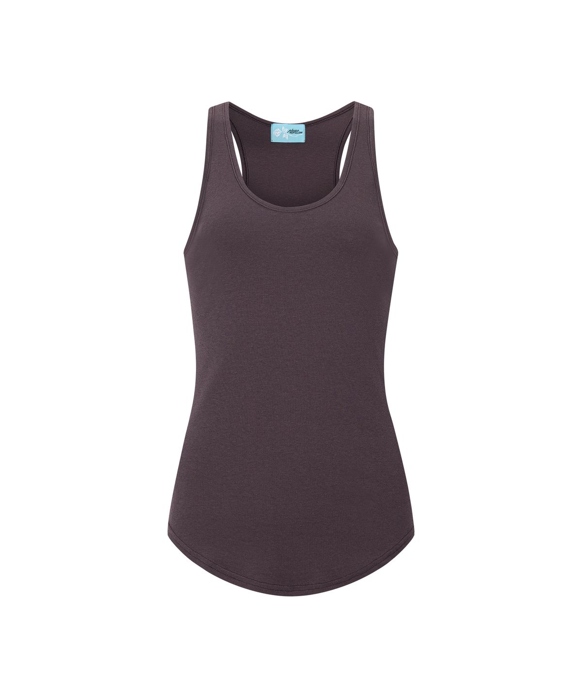 플리즈노팔로우(PLEASENOFOLLOW) Beni Racerback Sleeveless Top (Plum)