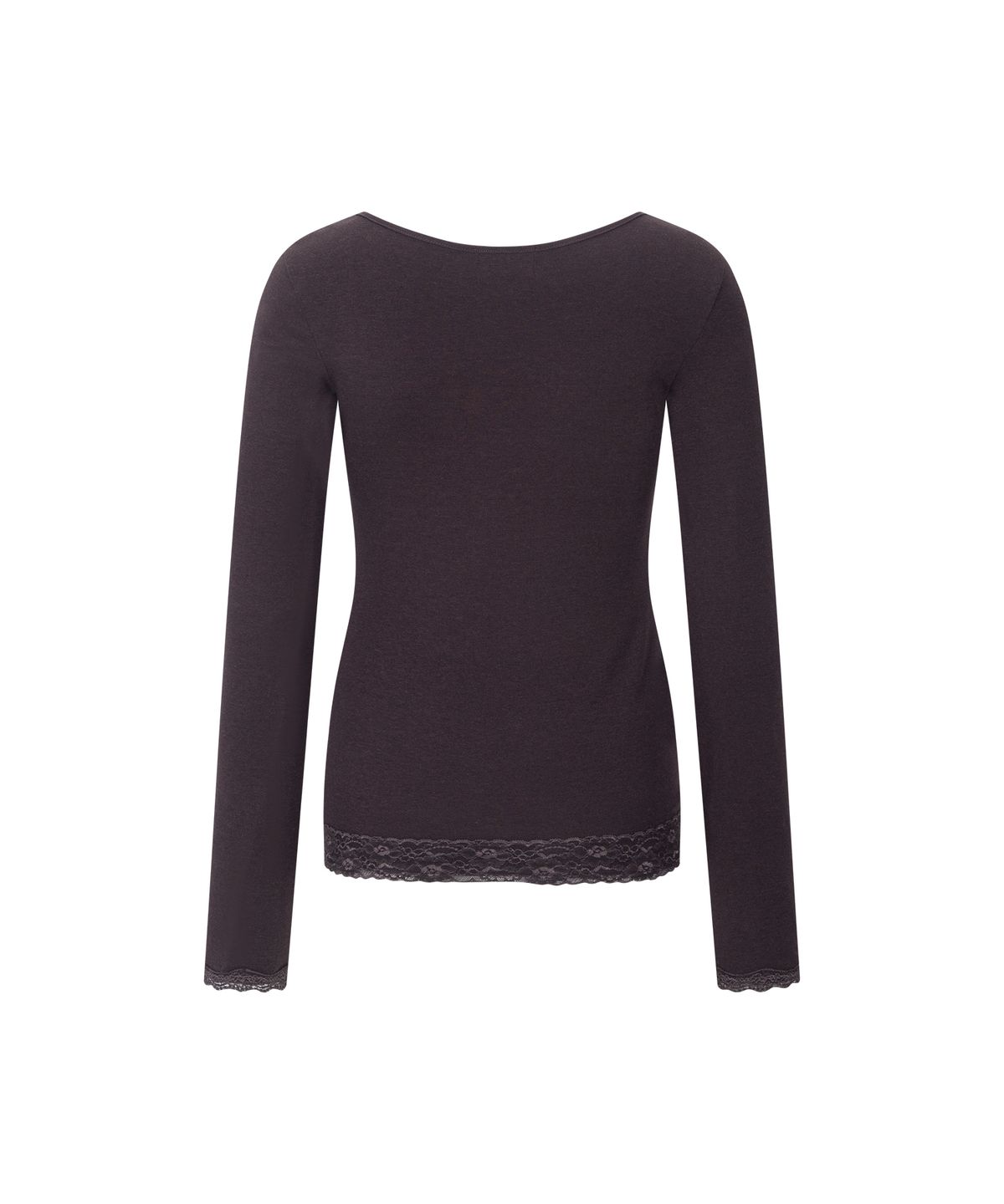 플리즈노팔로우(PLEASENOFOLLOW) Rosalie Shirring Long Sleeve Top (Plum)