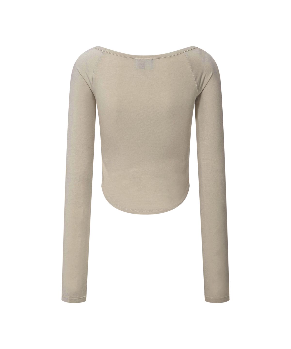 플리즈노팔로우(PLEASENOFOLLOW) Mandy Lace Layered Long Sleeve Top (Skin)