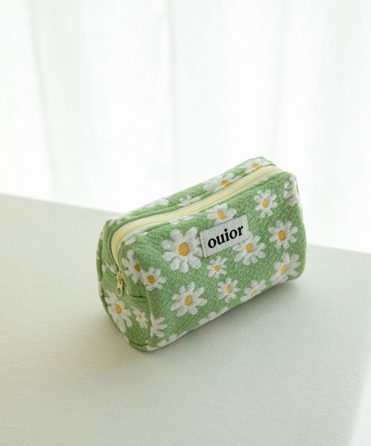 위올(OUIOR) [기프트박스]ouior everyday pouch_marguerite green