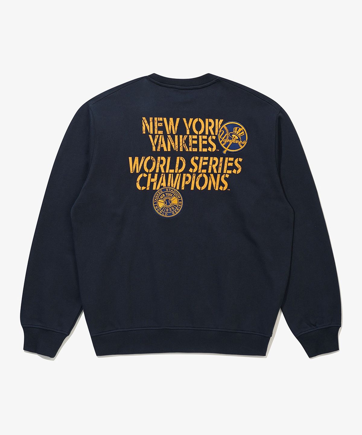 뉴에라(NEW ERA) MLB 쿠퍼스타운 뉴욕 양키스 월드 시리즈 맨투맨 팀 네이비 15357969