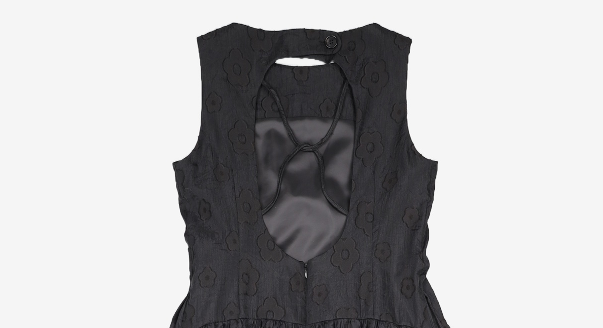 마조네(MA JOURNÉE) BACK HOLE DRESS_LACE S