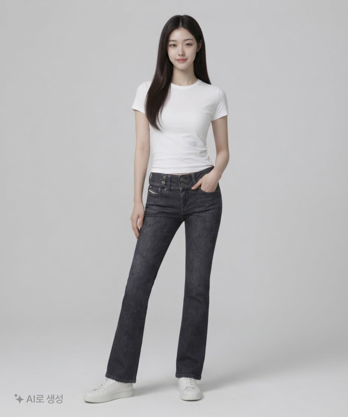 디젤(DIESEL) 청/데님 팬츠 25