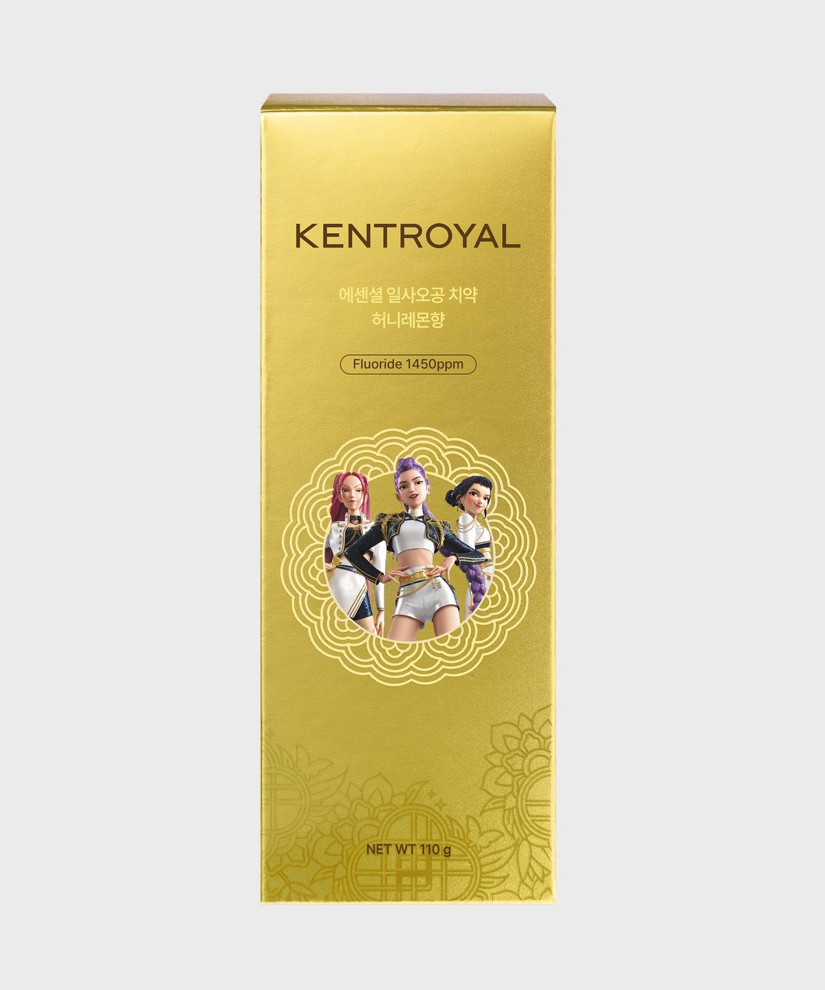 켄트로얄(KENTROYAL) 에센셜 일사오공 치약 110g 허니레몬향 1개