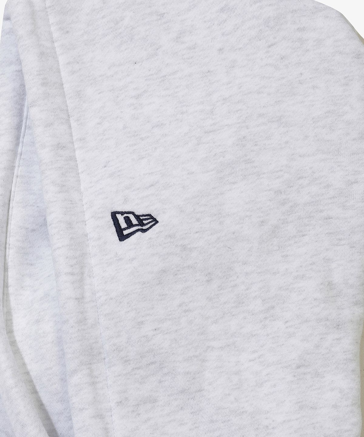 뉴에라(NEW ERA) (기모) MLB 뉴욕 양키스 팀 플래그 후드 헤더 그레이 15357977