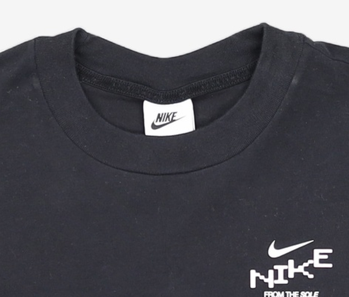 나이키(NIKE) 스포츠웨어 오버사이즈 미드 크롭 티셔츠 W - 블랙 / IV3241-010 S