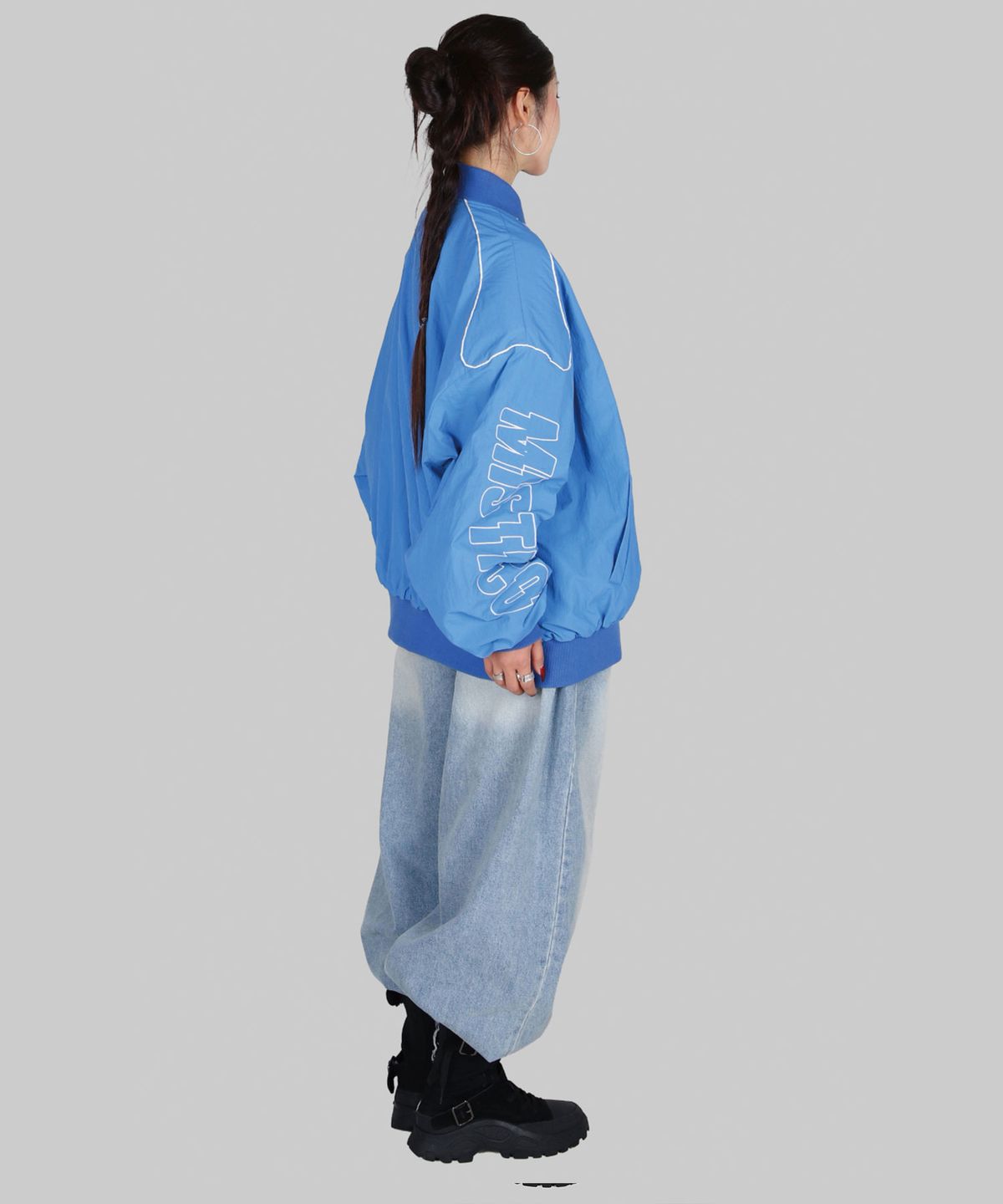 달솜(DALSOM) Racing bomber [ blue ]