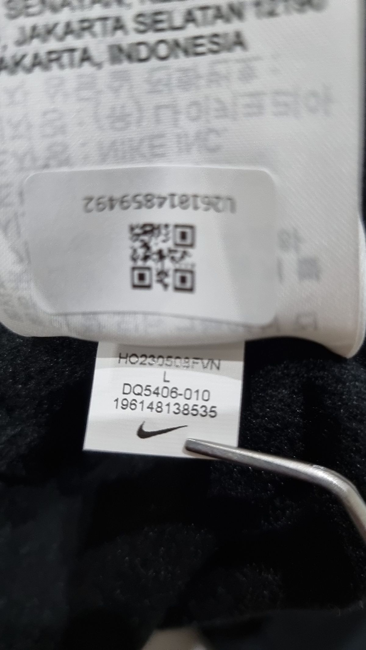 나이키(NIKE) 써마 핏 테이퍼드 트레이닝 팬츠 M - 블랙:화이트 / DQ5406-010 L
