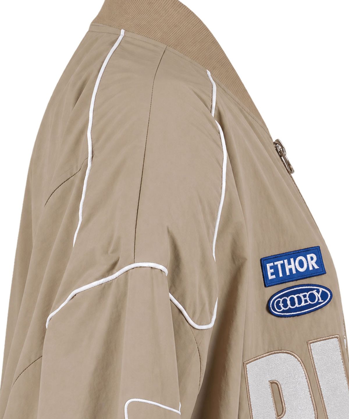 달솜(DALSOM) Racing bomber [ beige ]
