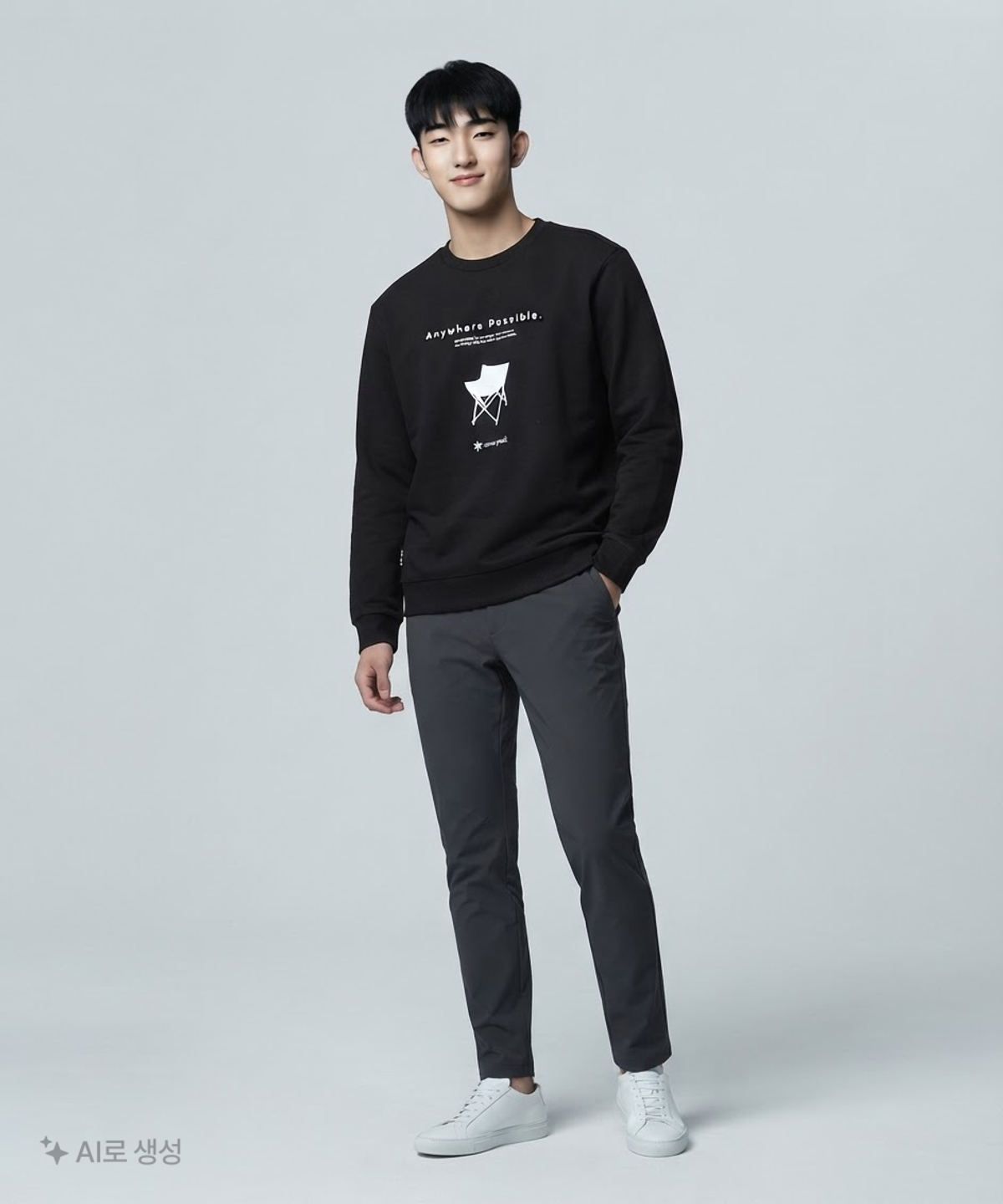 스노우피크 어패럴(SNOWPEAK APPAREL) 맨투맨/스웨트셔츠 100
