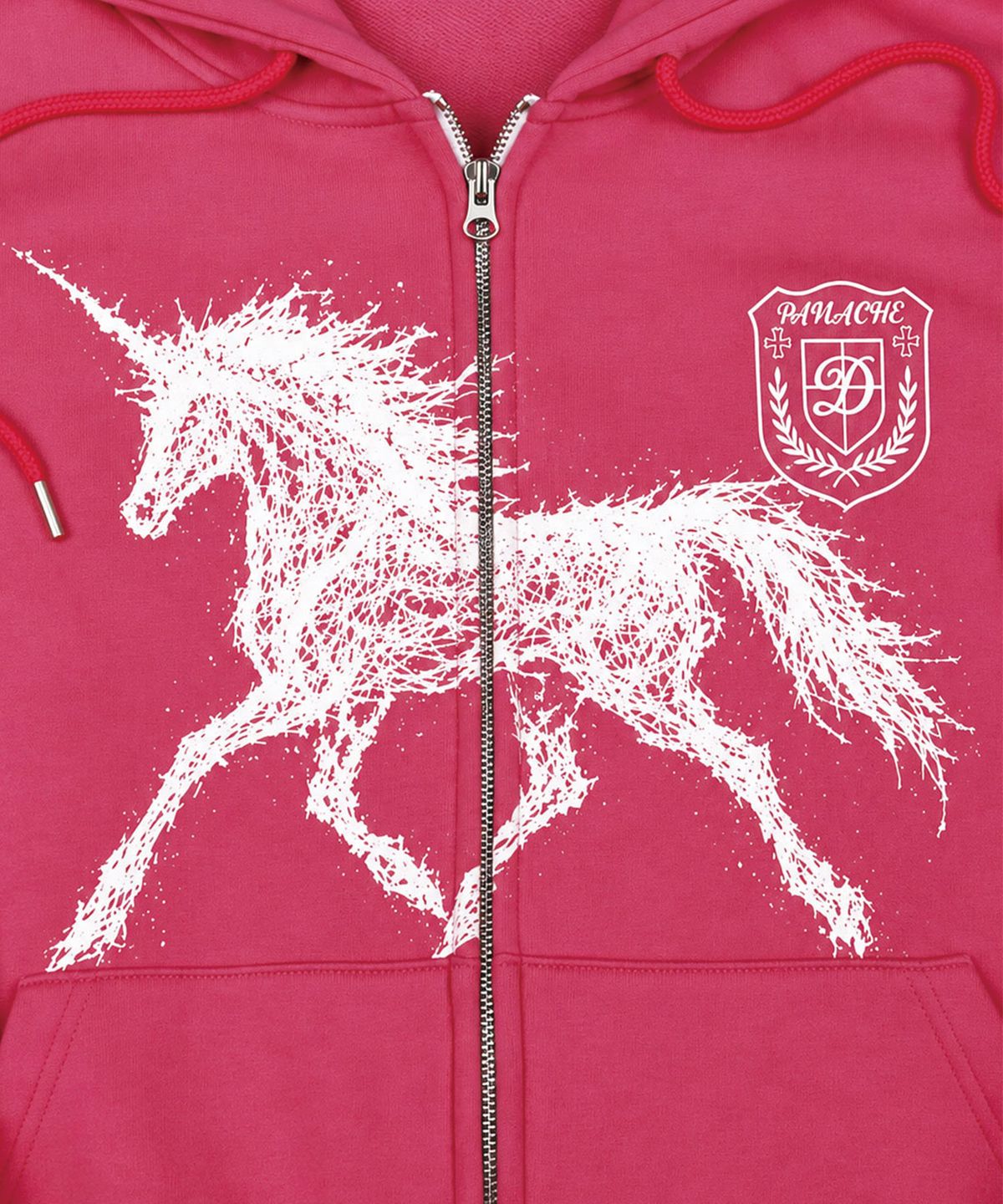 달솜(DALSOM) Horse Track Hoodie [ pink ]