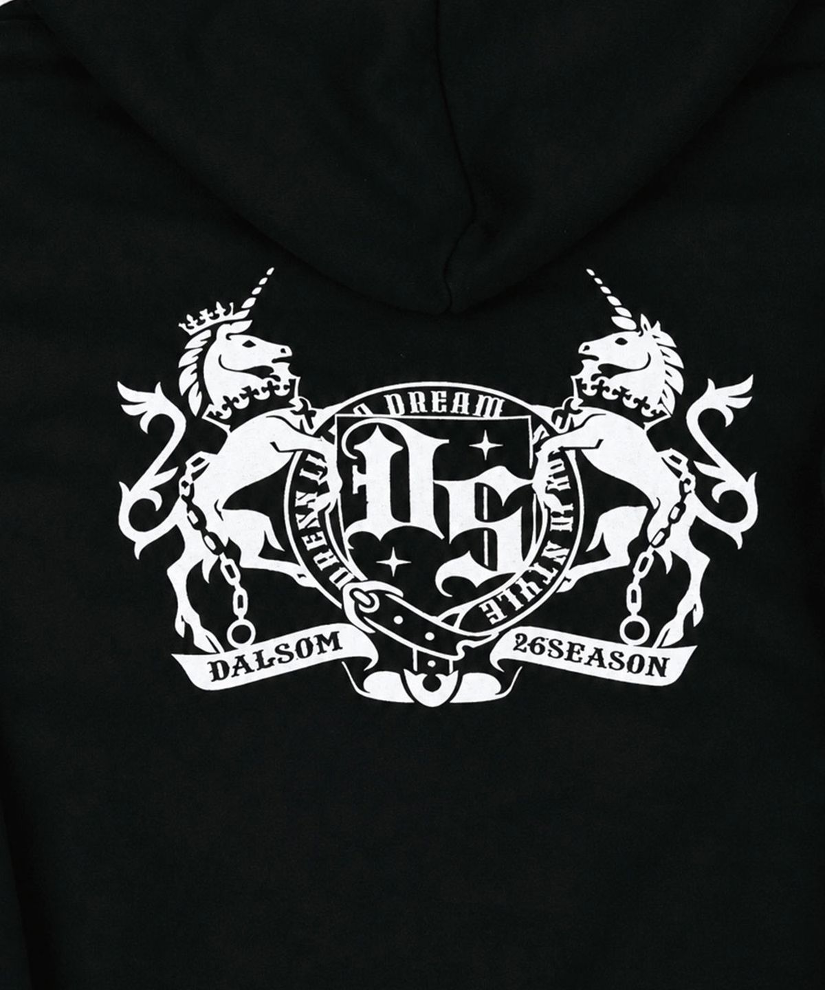 달솜(DALSOM) Horse Track Hoodie [ bk ]