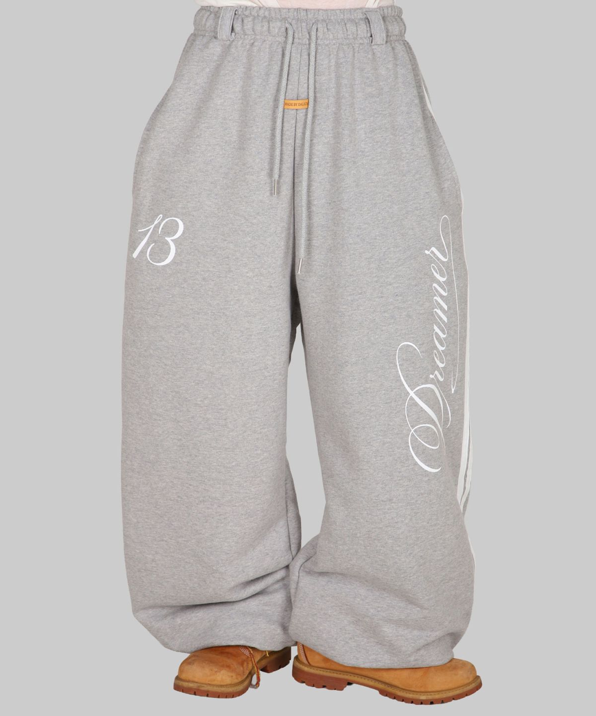 달솜(DALSOM) Horse Track Pants [ grey ]