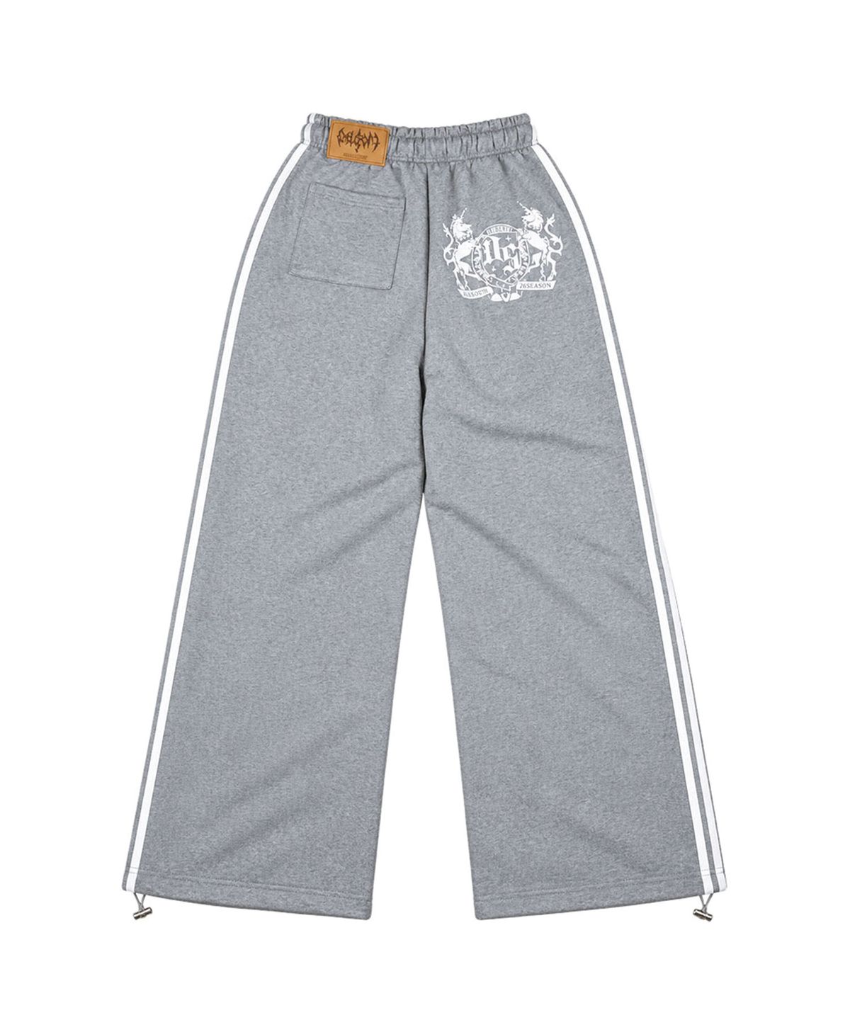 달솜(DALSOM) Horse Track Pants [ grey ]