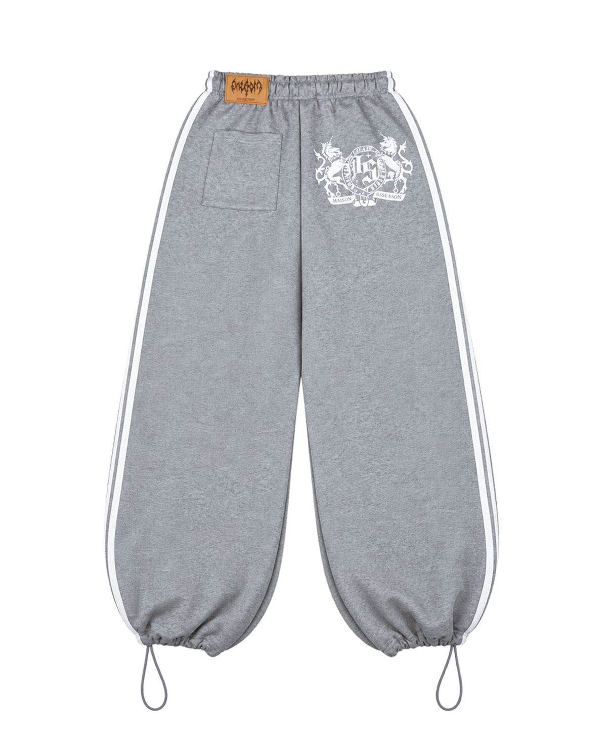 달솜(DALSOM) Horse Track Pants [ grey ]