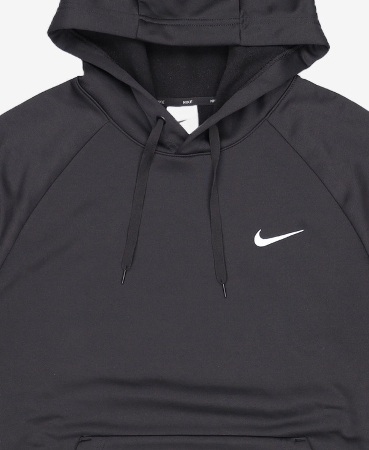 나이키(NIKE) 써마 핏 풀오버 피트니스 후디 M - 블랙:화이트 / DQ4835-010 L