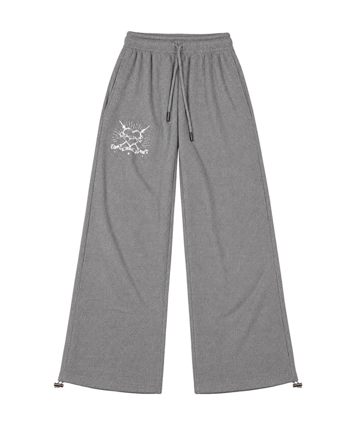 달솜(DALSOM) Ribbed Heart Pants [ gr ]