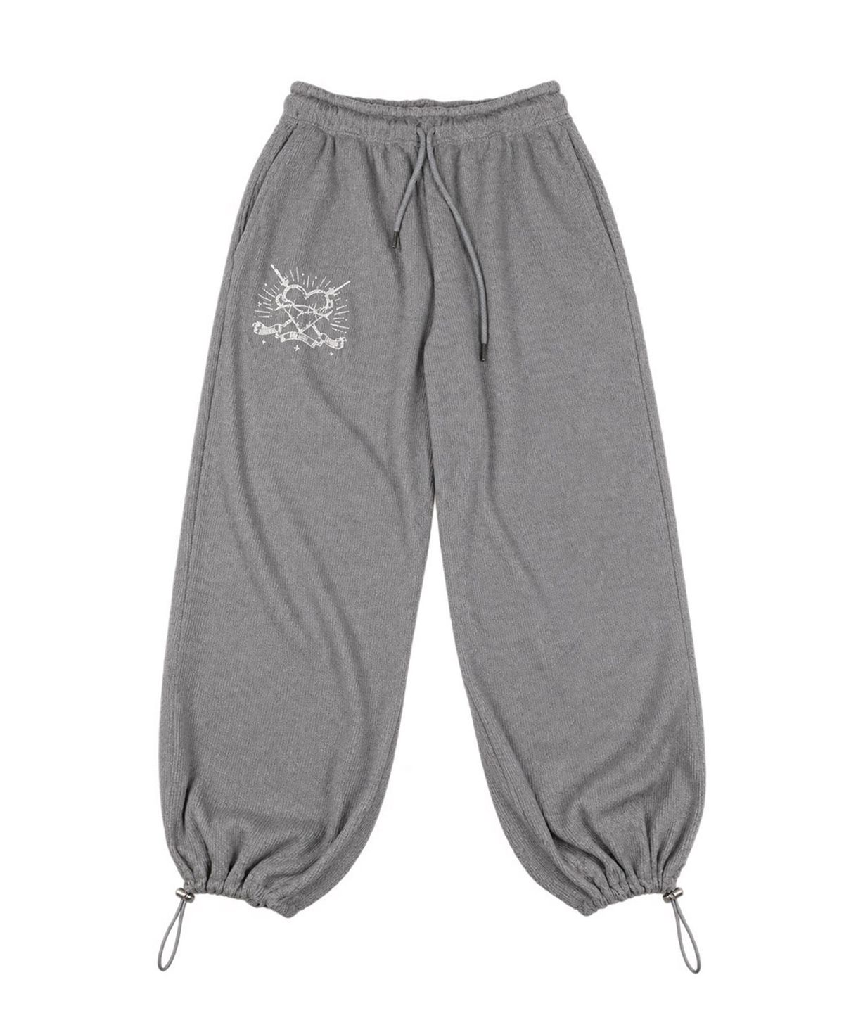 달솜(DALSOM) Ribbed Heart Pants [ gr ]