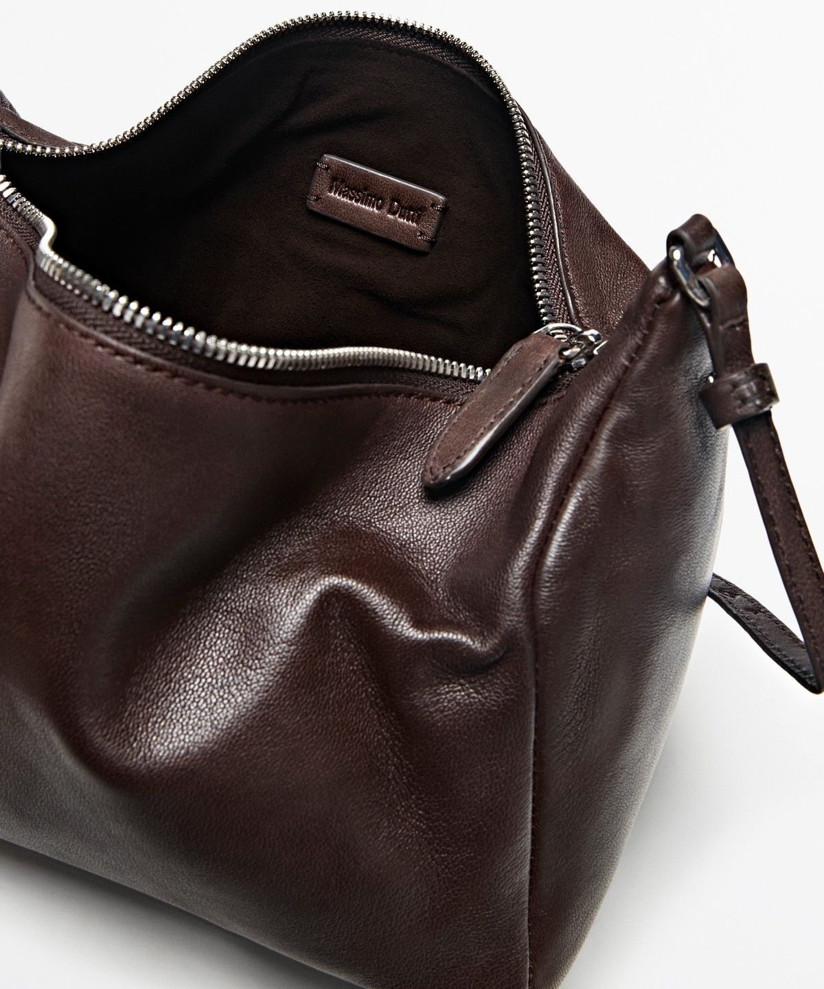 마시모두띠(MASSIMO DUTTI) 스몰 나파 가죽 핸드백