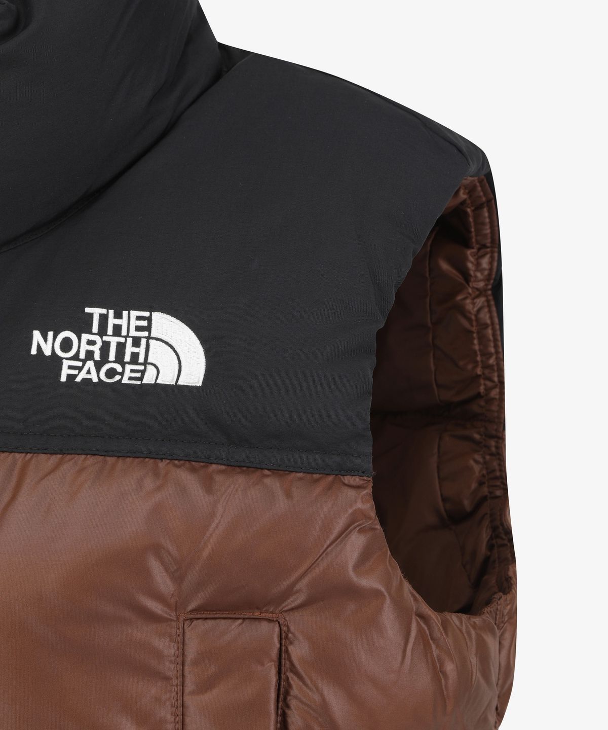 노스페이스(THE NORTH FACE) NV3NS80K 여성 노벨티 눕시 EX 온볼 패딩 베스트 COCOA BROWN
