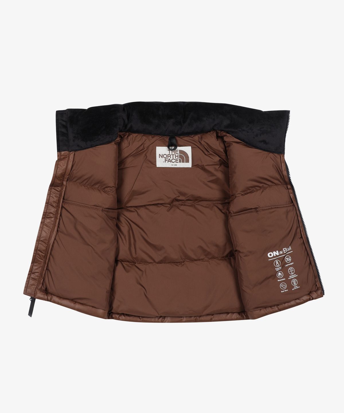 노스페이스(THE NORTH FACE) NV3NS80K 여성 노벨티 눕시 EX 온볼 패딩 베스트 COCOA BROWN