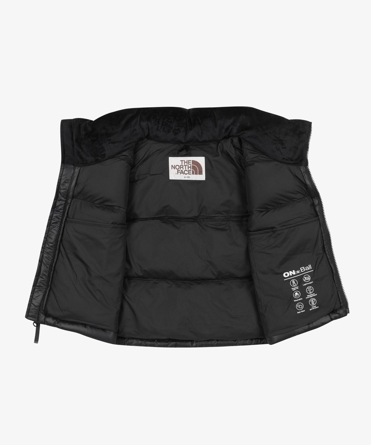 노스페이스(THE NORTH FACE) NV3NS80J 여성 노벨티 눕시 EX 온볼 패딩 베스트 BLACK