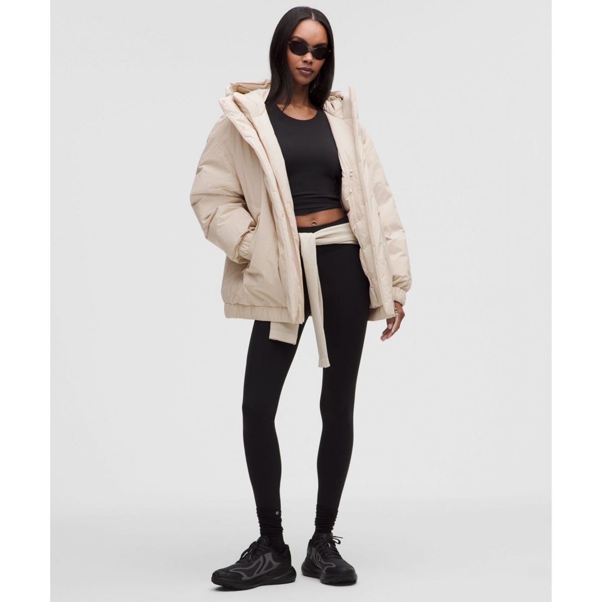 룰루레몬(LULULEMON) 우먼스 사일런트 타입 GORE TEX 오버사이즈드 워터프루프 다운 재킷