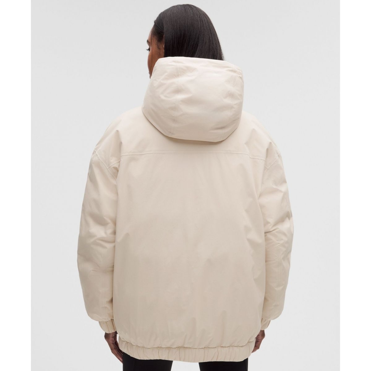 룰루레몬(LULULEMON) 우먼스 사일런트 타입 GORE TEX 오버사이즈드 워터프루프 다운 재킷
