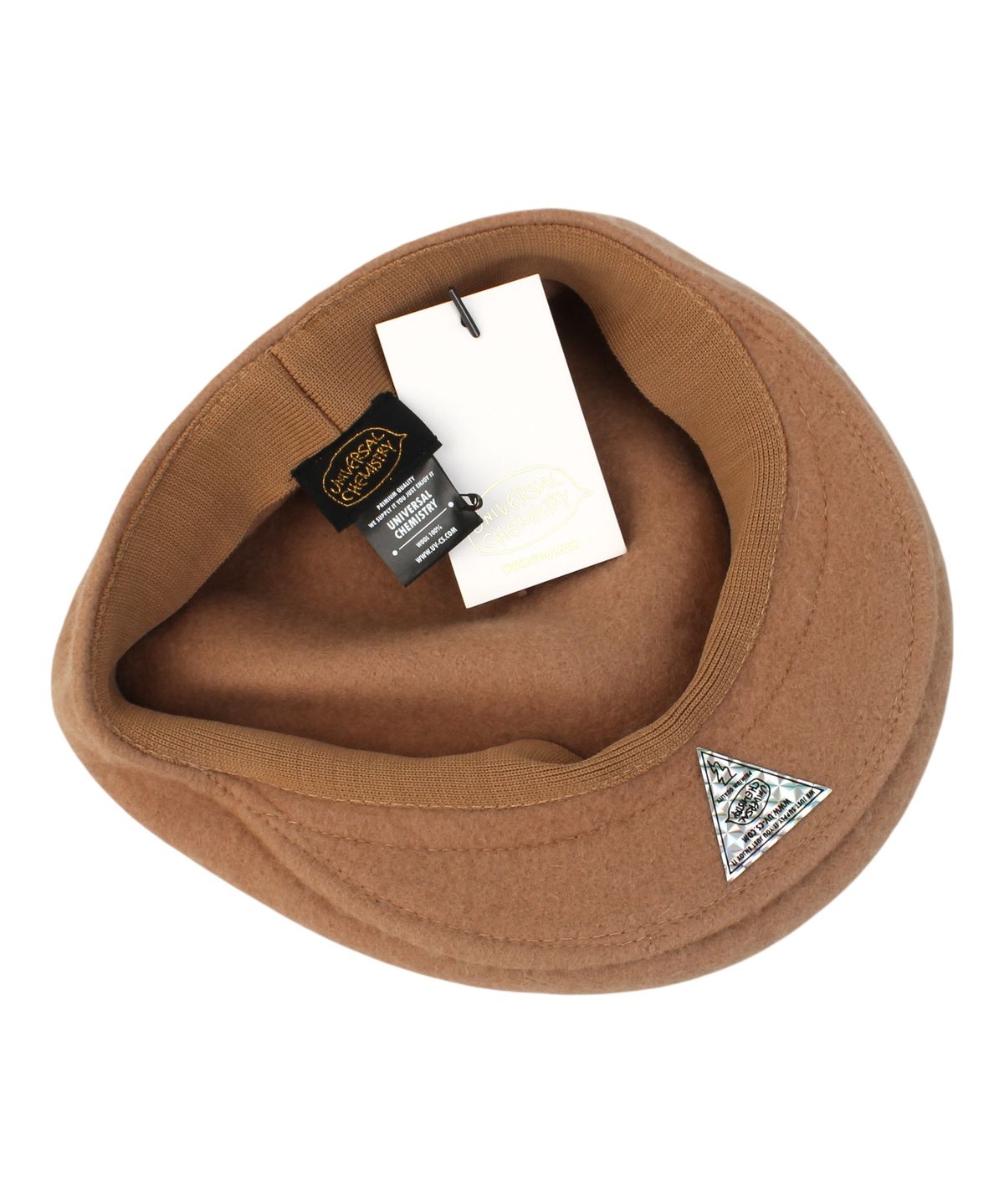 유니버셜 케미스트리(UNIVERSAL CHEMISTRY) Deep Wool Beige Huntingcap 헌팅캡