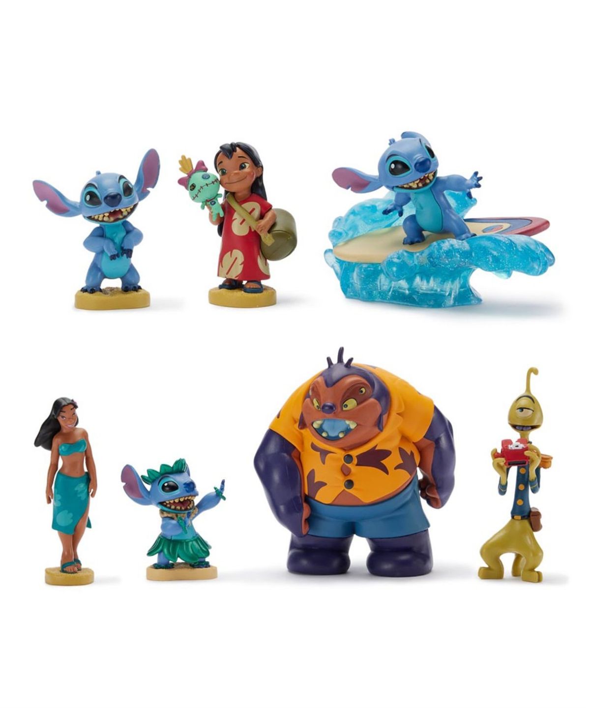 디즈니 스토어(DISNEY STORE) 디즈니 릴로앤스티치 캐릭터 피규어 세트 (1000097167)