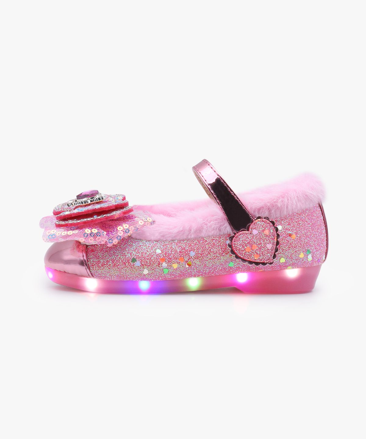 키펀트(KIPHANT) LED 오로라윙 여아 겨울 털 구두