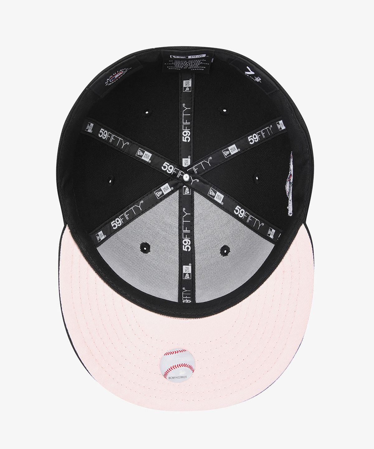 뉴에라(NEW ERA) MLB 뉴욕 양키스 월드 시리즈 패치 피티드캡 블랙/블로썸 15411773
