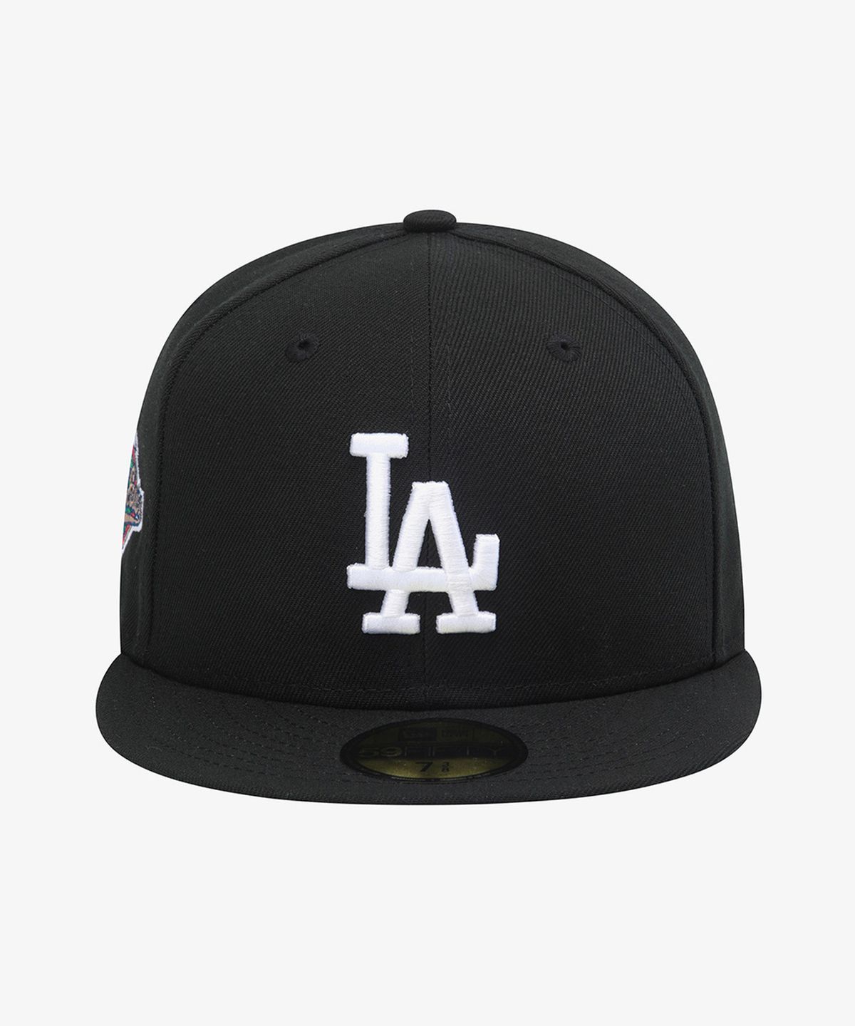 뉴에라(NEW ERA) MLB LA 다저스 월드 시리즈 패치 피티드캡 블랙/블루 15411774