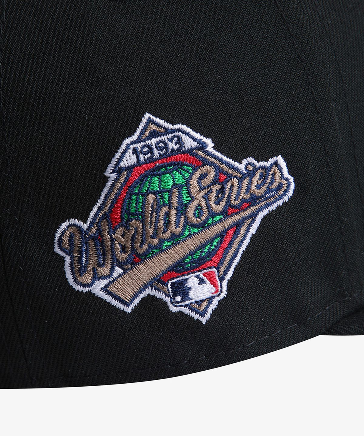 뉴에라(NEW ERA) MLB LA 다저스 월드 시리즈 패치 피티드캡 블랙/블루 15411774