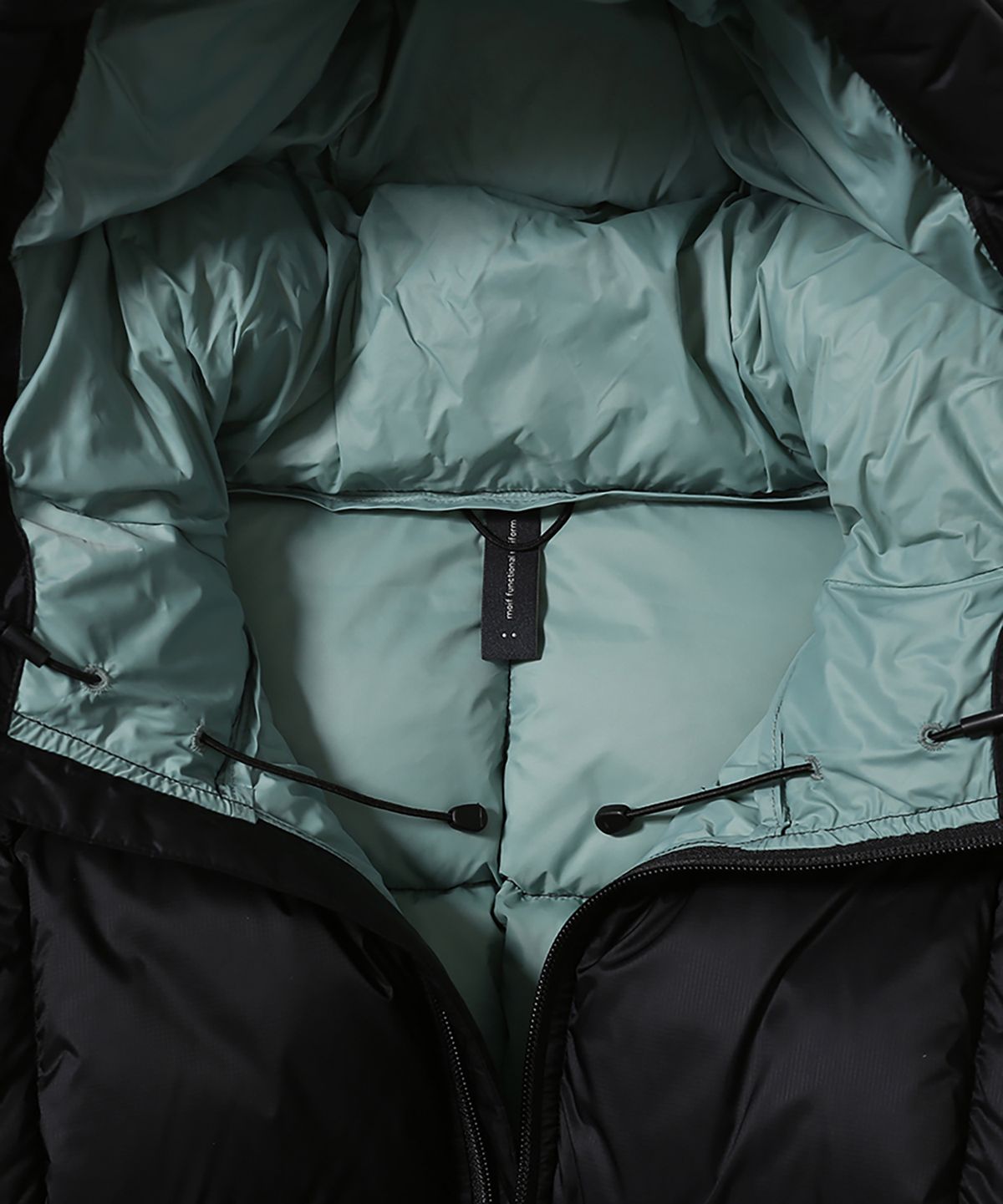 모이프(MOIF) [AW26] GRENADE HOODED DOWN PARKA / BLACK