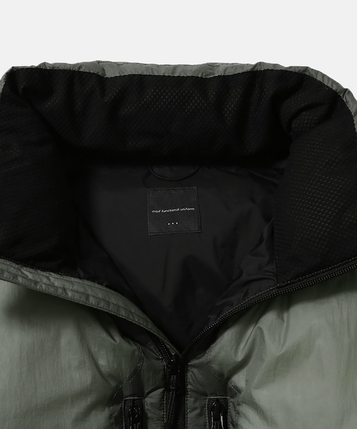 모이프(MOIF) [AW26] SHADOW PUFFER DOWN PARKA / SHEER SAGE