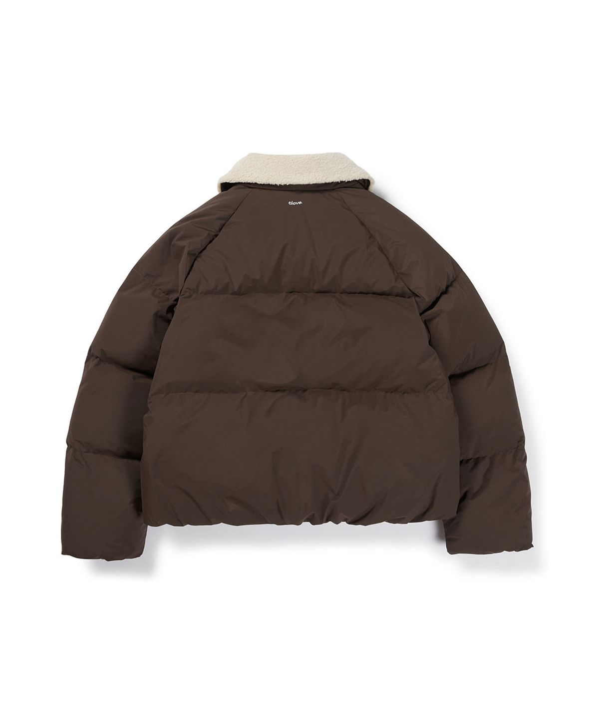 클로브(CLOVE) Collar Down Jacket (Brown)