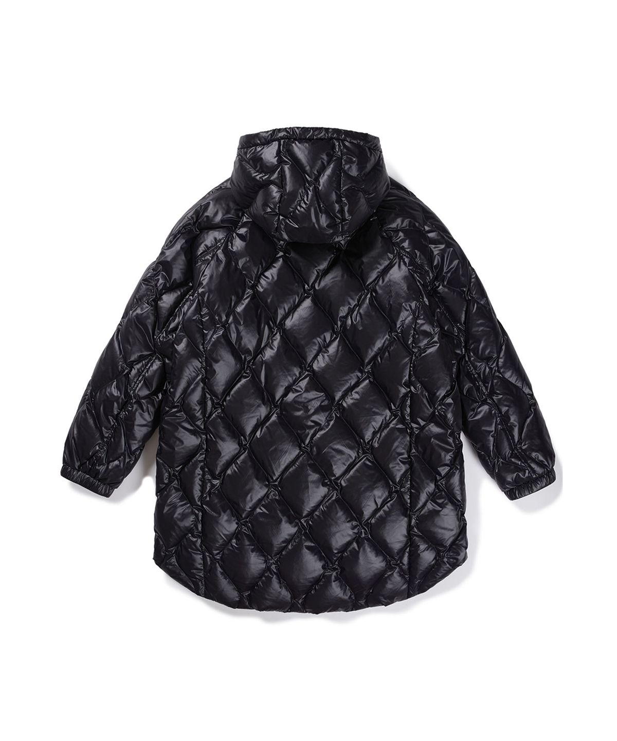 클로브(CLOVE) Quilted Long Goose Down Jacket (Black)