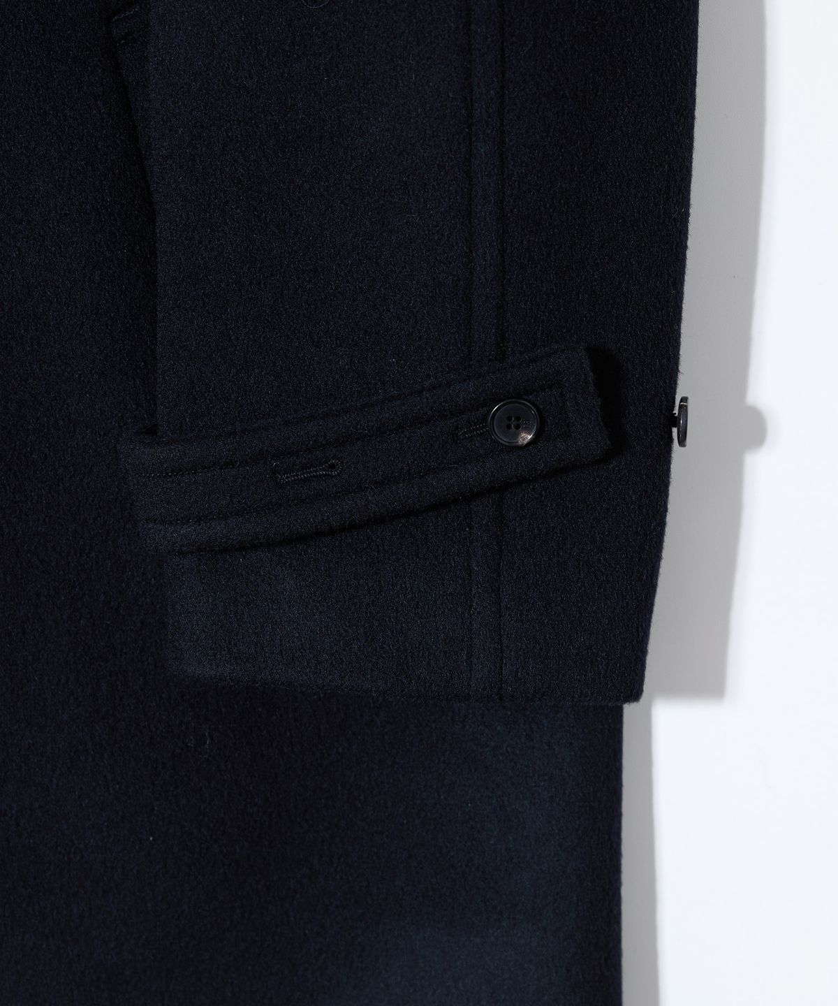 홀리선(HORLISUN) Duke Wool Long Coat Dark Navy