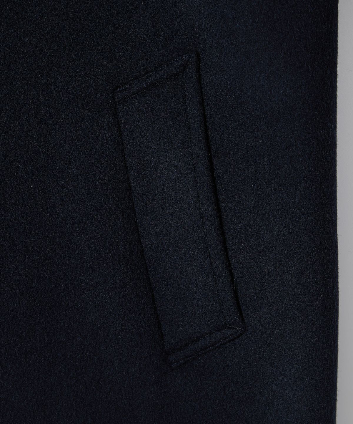 홀리선(HORLISUN) Duke Wool Long Coat Dark Navy