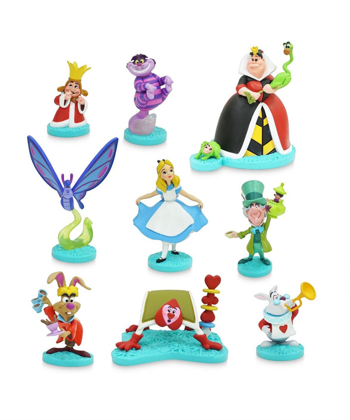 디즈니 스토어(DISNEY STORE) 프린세스 이상한나라의앨리스 피규어 세트 (101Q421B024)