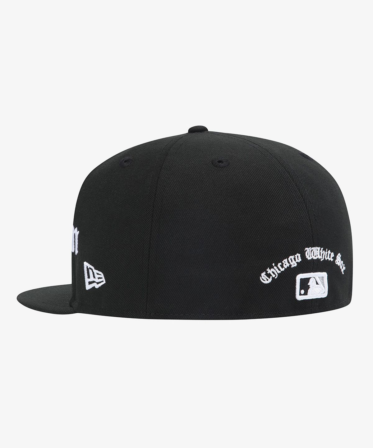 뉴에라(NEW ERA) MLB 시카고 화이트삭스 시티 닉네임 피티드캡 블랙 15449442