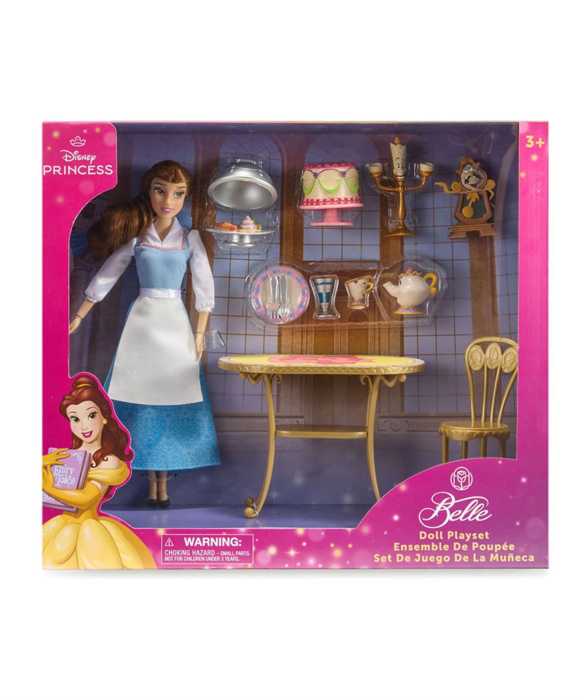 디즈니 스토어(DISNEY STORE) 프린세스 미녀와 야수 클래식돌 플레이세트 (1000120140)