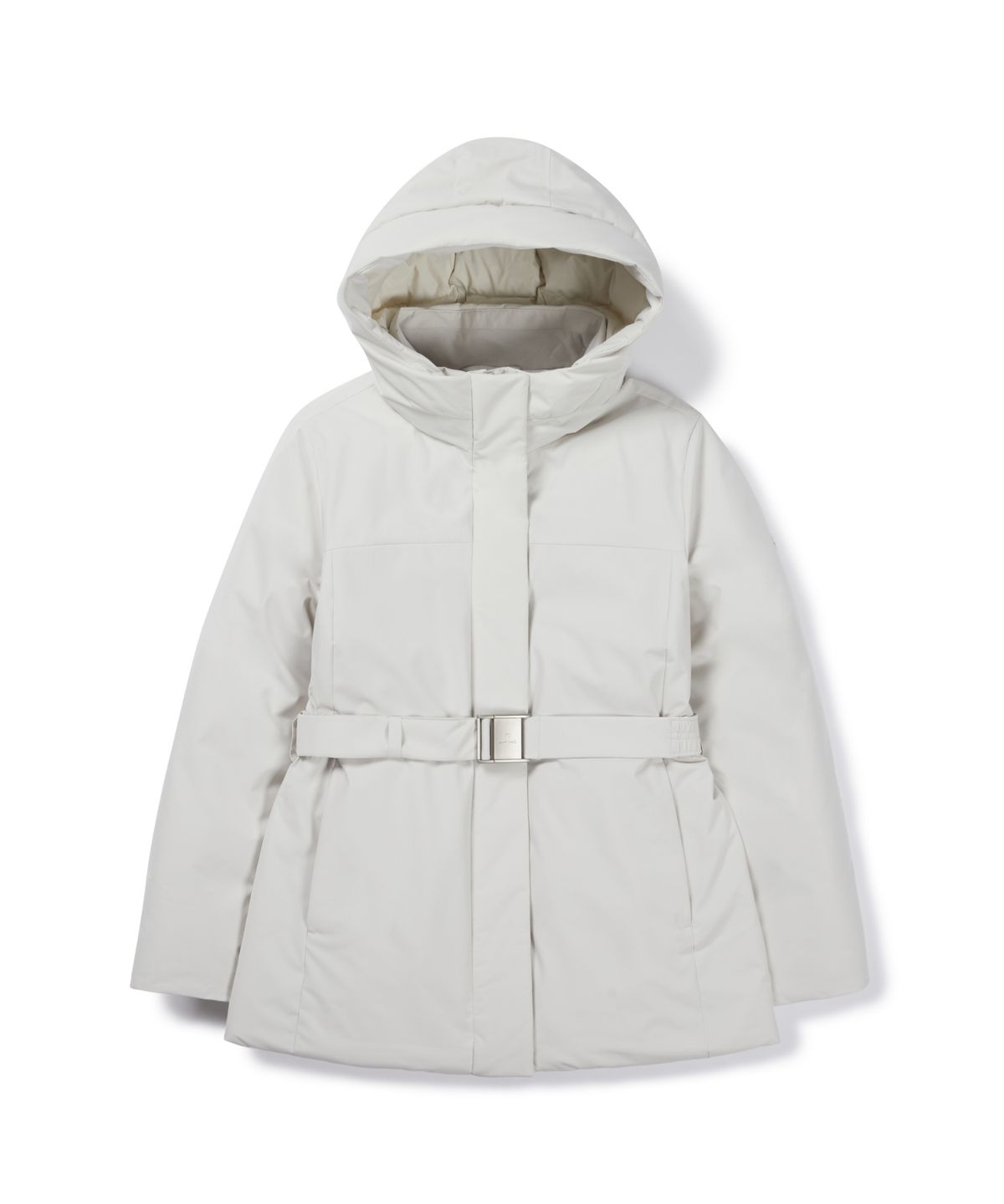 스노우피크 어패럴(SNOWPEAK APPAREL) 2L 티타닉 여성 중기장 미들 다운 자켓 (S26WWTDJ31) Light Beige