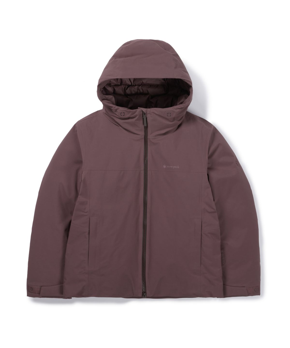 스노우피크 어패럴(SNOWPEAK APPAREL) 고어텍스 여성 방수 미들 구스 다운 자켓 (S26WWPDJ03) Brown Pink