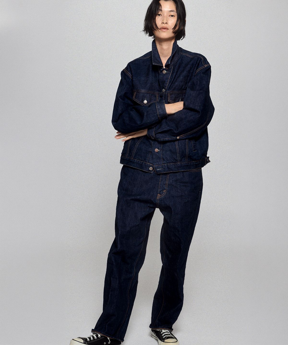 디스이즈네버댓(THISISNEVERTHAT) 60 Selvedge Denim Jacket One Wash