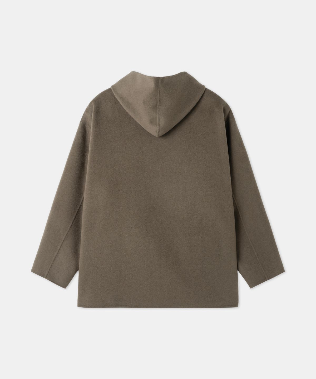 디앤드퀘스천(THEENDQUESTION) Wool hood handmade coat / KHAKI