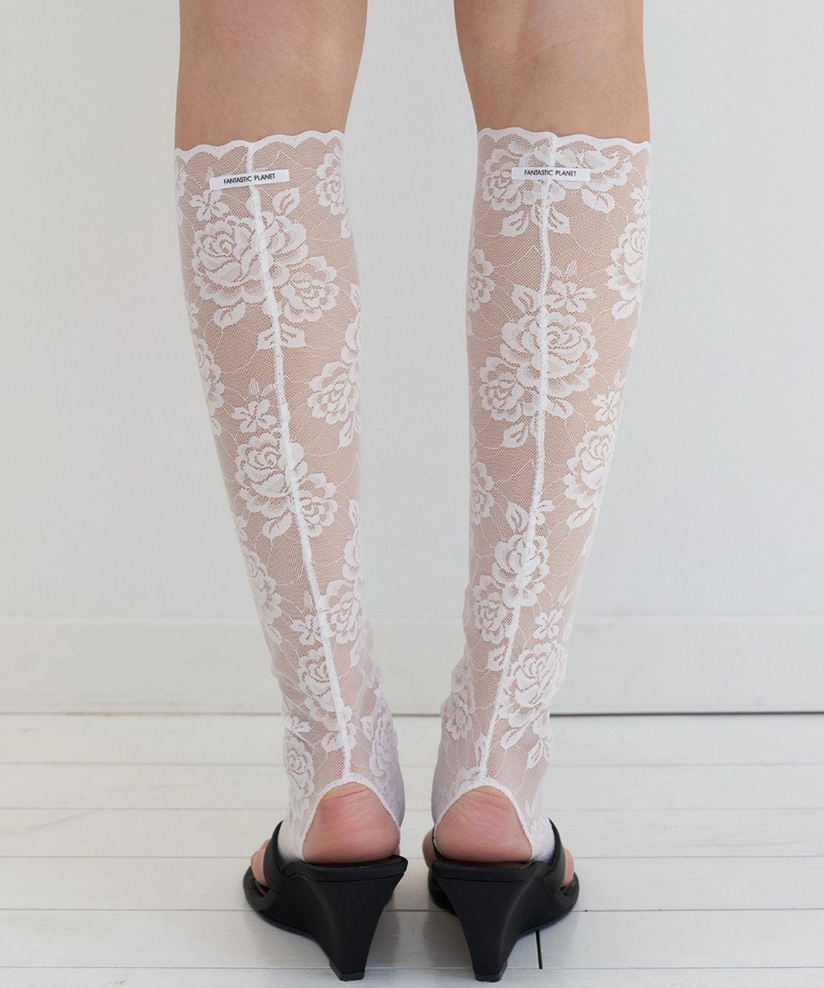 판타스틱 플래닛(FANTASTIC PLANET) rose lace leg warmer (2colors)